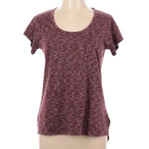 Maurices Plus 24/7 Maroon Tee size 3